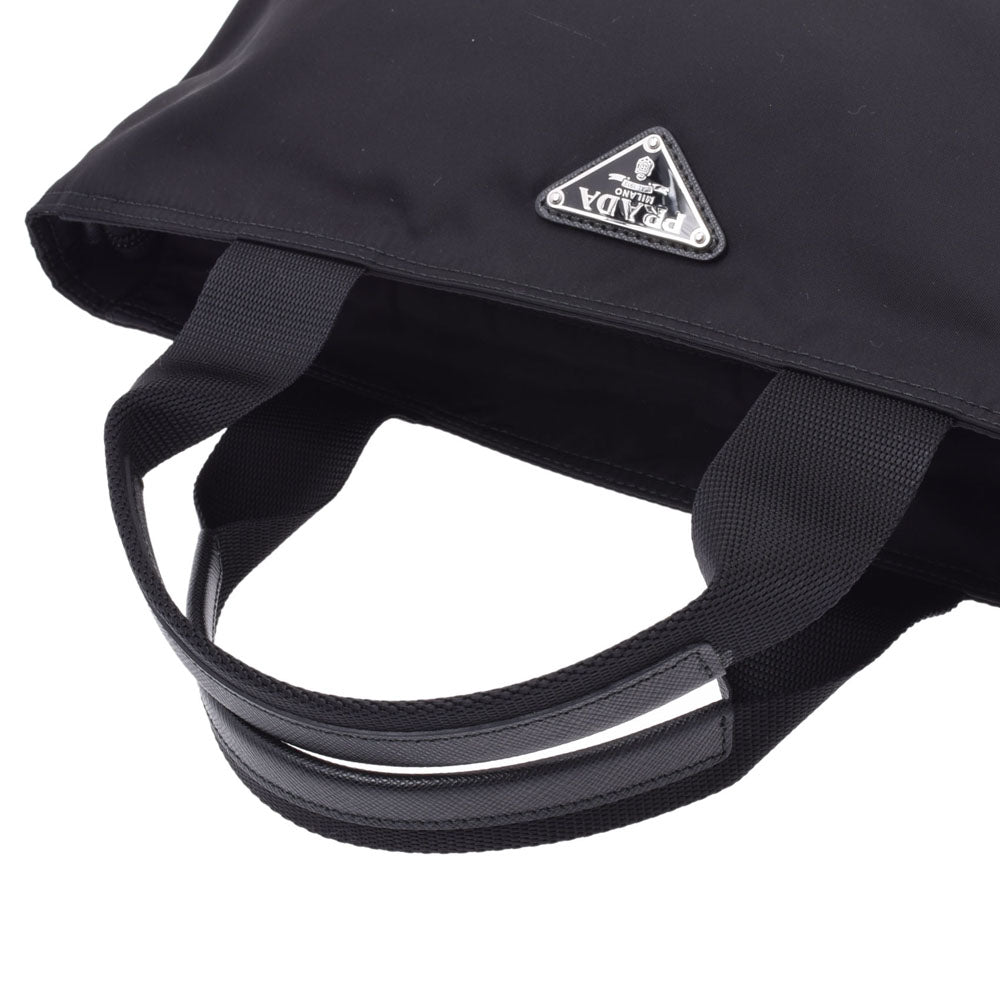 プラダ2WAYバッグ 黒 レディース トートバッグ 1BG867 PRADA 中古