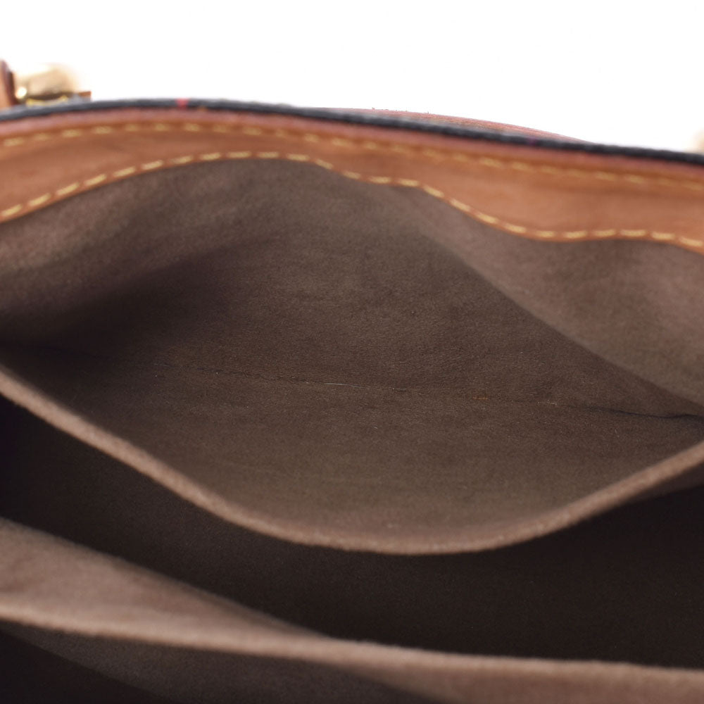 ルイヴィトンオードラ 黒 レディース モノグラムマルチカラー