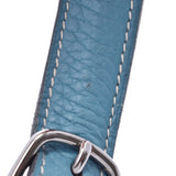 Hermes trim 31 blue jean silver hardware H