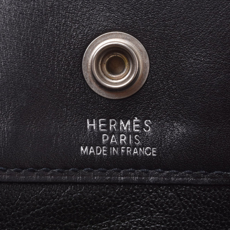 HERMES エルメスフールトゥPM 
 黒 シルバー金具 刻印不明刻印 ユニセックス エバーカーフ ハンドバッグ
 
 中古