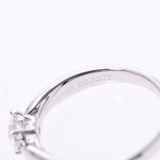 TIFFANY&Co. Tiffany Harmony Ring Diamond 0.32ct Single Diamond No. 5 Pt950 Platinum Ring/Ring A Rank Used Ginzo