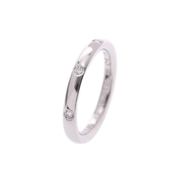 Van Cleef & Arpels Van Cleef & Arpels Tandormon Etoile Marriage Ring 3P Diamond No. 9 Ladies Pt950 Platinum Ring/Ring A Rank Used Ginzo