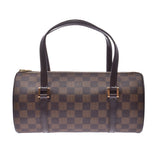 路易威登（Louis Vuitton）Papillon S 14137棕色女士Damier帆布手提包N51304 LOUIS VUITTON二手