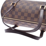 路易威登（Louis Vuitton）Papillon S 14137棕色女士Damier帆布手提包N51304 LOUIS VUITTON二手