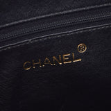 Chanel triple corset Mark black gold metal fitting women's caviar skin shoulder bag Chanel used