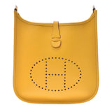 Hermes Evelyn PM Joan □I Engraved (around 2005) Engraved Unisex Veau Epson Shoulder Bag HERMES Used