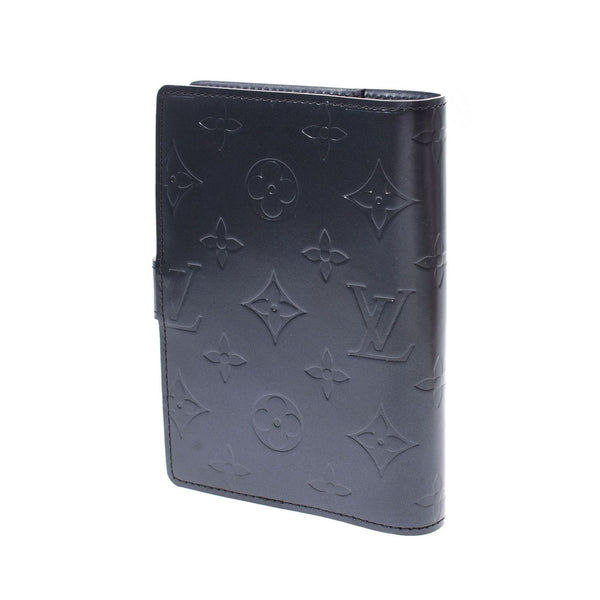 LOUIS VUITTON VUITTON Louviton Agenda PM 14147 Dark Blue Series, Unissex, Mat-book cover R20935 Used Cover.