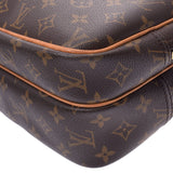 14145 reporter Louis Vuitton S brown monogram canvas shoulder bag M45254 LOUIS VUITTON is used