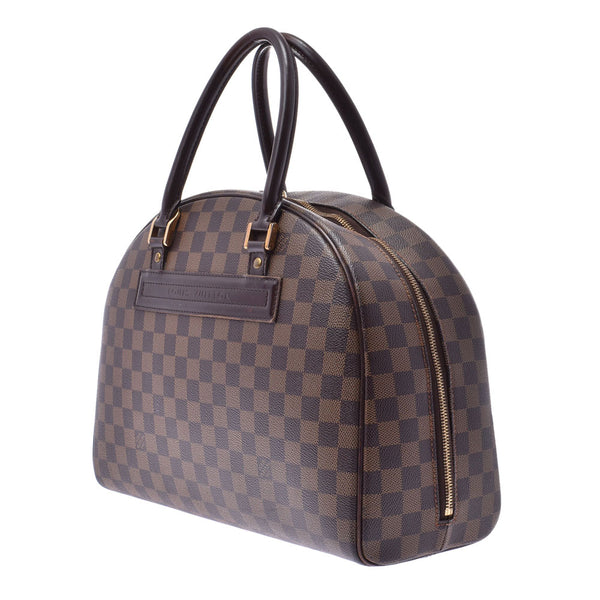 Louis Vuitton Mini Bostonbags. 14137 Brown Unisex Damien Canvas Handbag N41455 LOUIS VUITTON Used