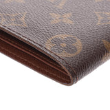 LOUIS VUITTON Louis Vuitton Portofeuille Marco 14145 Brown Unisex Monogram Canvas Bi-fold Wallet M61675 Used