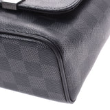 Louis Vuitton Graffiti District MM NM Black/Grey Men's Damier Graffiti Canvas Shoulder Bag N41029 LOUIS VUITTON Used