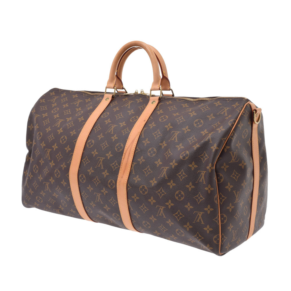 LOUIS VUITTON ルイヴィトンキーポルバンドリエール55 14145 ブラウン ユニセックス ボストンバッグ M41414 中古 - 超特価品