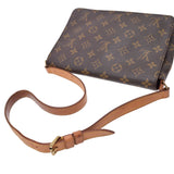 LOUIS VUITTON Louis Vuitton Musette Tango Short 14145 Brown Ladies Monogram Canvas Shoulder Bag M51257 Used