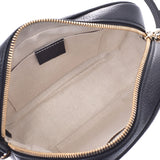 GUCCI Gucci Soho black Lady's leather shoulder bag 308864 is used