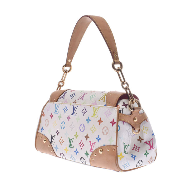 14144 LOUIS VUITTON Louis Vuitton Beverly MM Bronn Lady's monogram multicolored shoulder bag M40203 is used