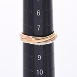 CARTIER Cartier三种颜色#48号女士K18YG/WG/PG戒指A位二手银藏