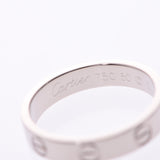 CARTIER Mini Love Ring #50 No. 10 Women's K18WG Ring Ring A Rank Used Ginzo