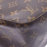 Louis Vuitton looping mm Monogram Brown Unisex Monogram canvas shoulder bag m51146 used