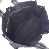 HERMES Fool toe MM black unisex canvas tote bag used
