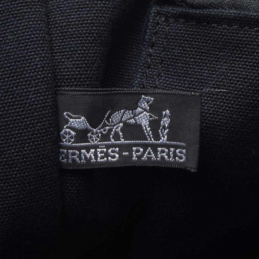 エルメスフールトゥMM 黒 ユニセックス キャンバス トートバッグ HERMES 中古 – 銀蔵オンライン