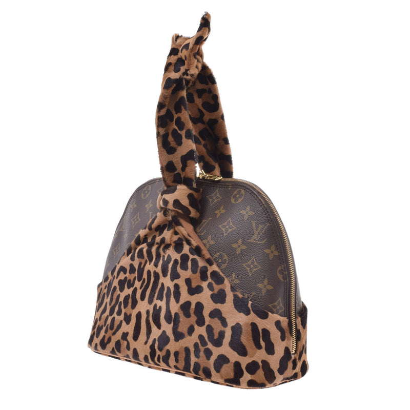 Louis Vuitton Alma Handbag Azzedine Alaia Monogram Leopard Bag M99032