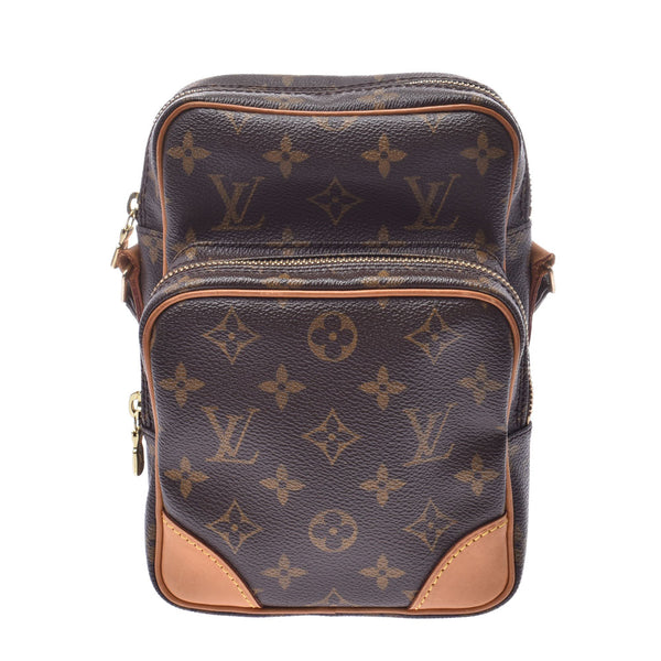 Louis Vuitton Amazon 14145 Brown Unisex Monogram canvas shoulder bag m45236