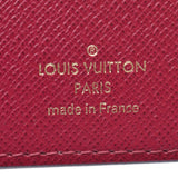 LOUIS VUITTON路易威登Monogram Portofeuille Victorine紧凑型钱包紫红色M41938女士Monogram帆布三折钱包Shindo二手Ginzo
