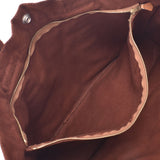 HERMES Hermes MM 14140 Brown Unisex Canvas Tote Bag Used