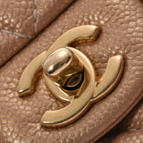 CHANEL CHANEL MINI TRASE CHAIN ​​SHOULDER BAG GOLD GOLD METAL LADIES CAVIAR SKIN SHOULDER BAG USED