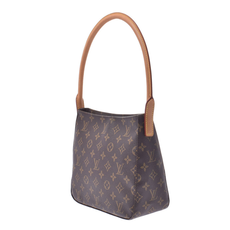 14145 Louis Vuitton looping MM brown Lady's monogram canvas one