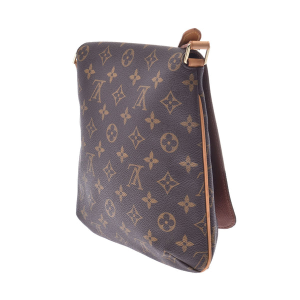 LOUIS VUITTON路易威登Musette Salsa短款Monogram中性Monogram帆布单肩包M51258二手