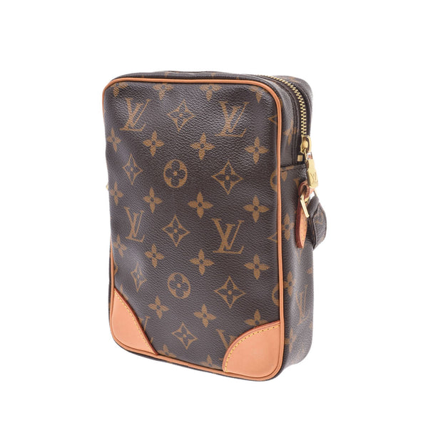 Louis Vuitton Louis Vuitton Brown Unisex Monogram canvas shoulder bag m45266