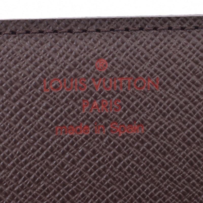 LOUIS VUITTON Louis Vuitton Damier Envelop Cult De Vigitte Card Case Brown N62920 Unisex Damier Canvas Business Card Holder A Rank Used Ginzo