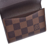 LOUIS VUITTON Louis Vuitton Damier Envelop Cult De Vigitte Card Case Brown N62920 Unisex Damier Canvas Business Card Holder A Rank Used Ginzo