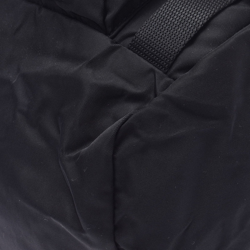 PRADA塑料黑色中性尼龙帆布背包V135二手货