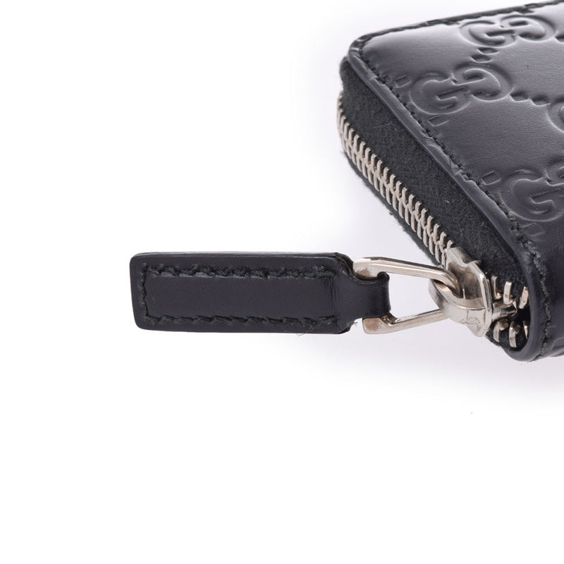 GUCCI Coin purse black men's calf coin case used