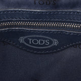 TOD’S Tods手提袋蓝色中性乙烯基皮革2WAY包二手