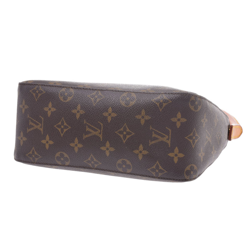 LOUIS VUITTON Louis Vuitton Looping MM 14145 Brown Ladies Monogram Canvas Shoulder Bag M51146 Used