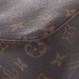 LOUIS VUITTON Louis Vuitton Looping MM 14145 Brown Ladies Monogram Canvas Shoulder Bag M51146 Used