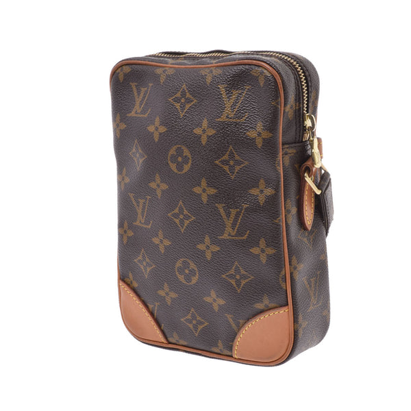 Louis Vuitton Louis Vuitton Monogram Brown Unisex Monogram canvas shoulder bag m45266