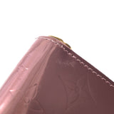 LOUIS VUITTON Louis Vuitton Verni Zippy Wallet Rose Cuibble M90487 Ladies Monogram Verni Long Wallet B Rank Used Ginzo