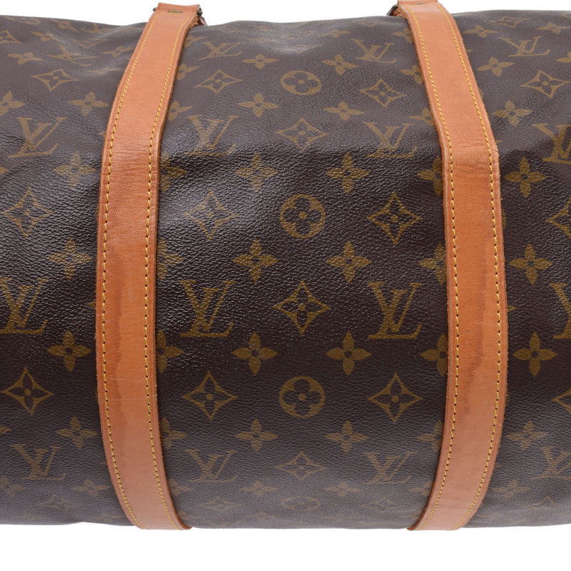 LOUIS VUITTON Louis Vuitton Saxophone 45 Monogram Brown Unisex Monogram Canvas Boston Bag M41624 Used