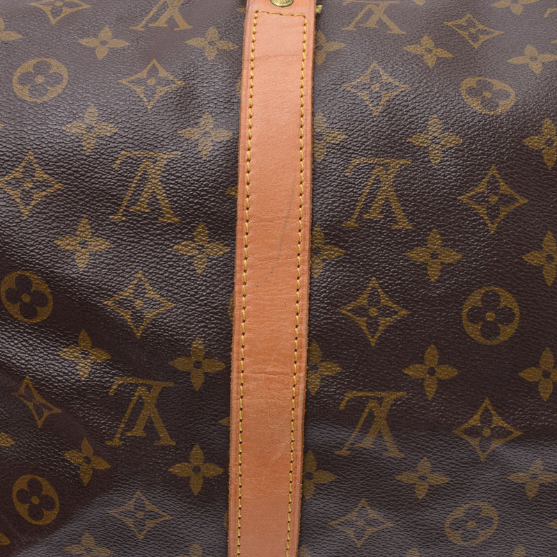 LOUIS VUITTON Louis Vuitton Saxophone 45 Monogram Brown Unisex Monogram Canvas Boston Bag M41624 Used