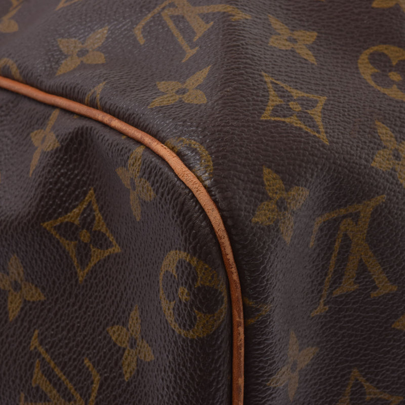 LOUIS VUITTON Louis Vuitton Saxophone 45 Monogram Brown Unisex Monogram Canvas Boston Bag M41624 Used