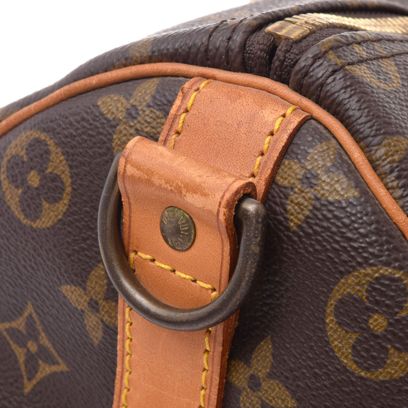 Louis Vuitton kepolel 50 Monogram Brown Unisex Monogram canvas Boston Bag