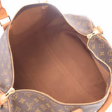 Louis Vuitton kepolel 50 Monogram Brown Unisex Monogram canvas Boston Bag