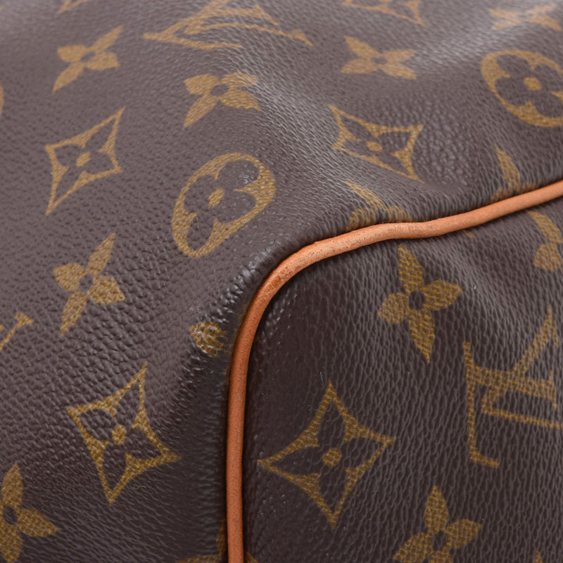 Louis Vuitton kepolel 50 Monogram Brown Unisex Monogram canvas Boston Bag