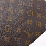 Monogram brown unisex monogram canvas shoulder bag M51146 made in LOUIS VUITTON Louis Vuitton looping MM USA is used