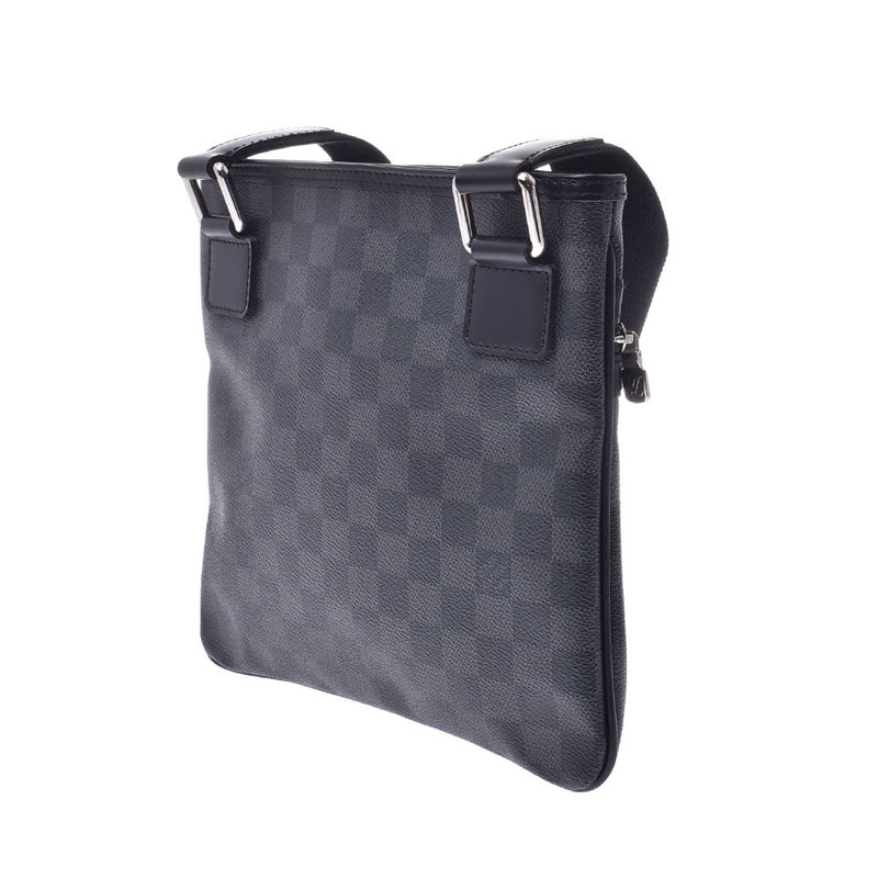 LOUIS VUITTON Louis Vuitton monogram Thomas black / gray men's Damier Graphite canvas shoulder bag n58028 used