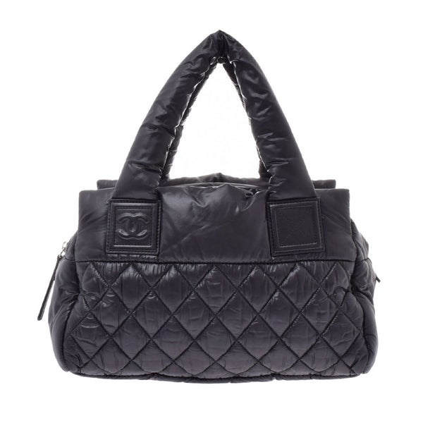 Chanel Coco Cocoon Black Ladies Nylon Handbag CHANEL Used – 銀蔵